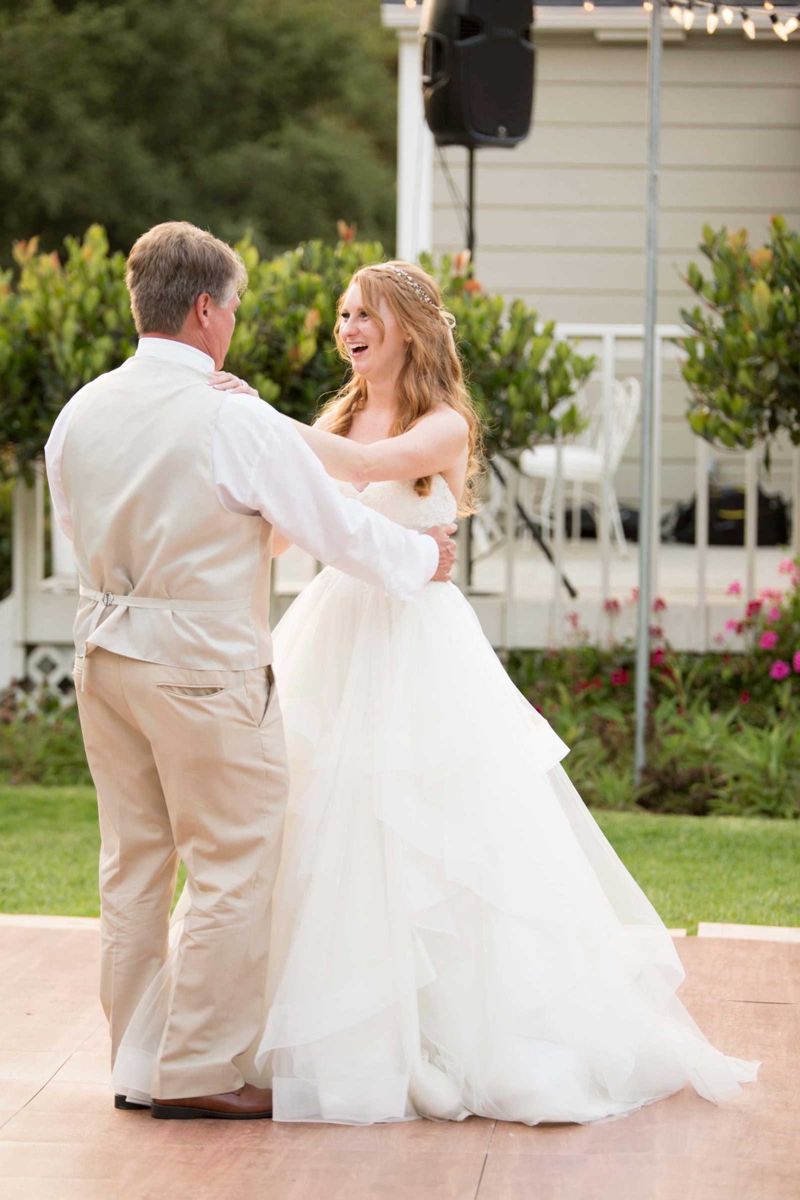 Father daughter dance at Heritage House in Arroyo Grande