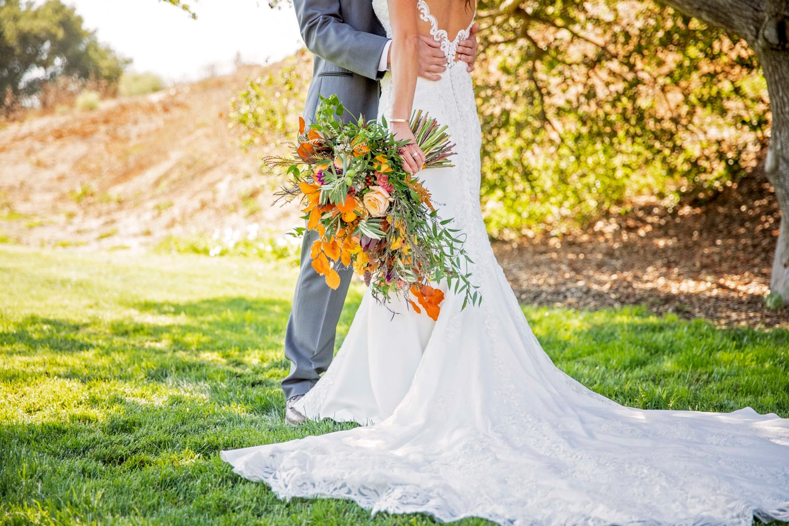 Bride's bouquet in fall colors at Loma Grande Ranch