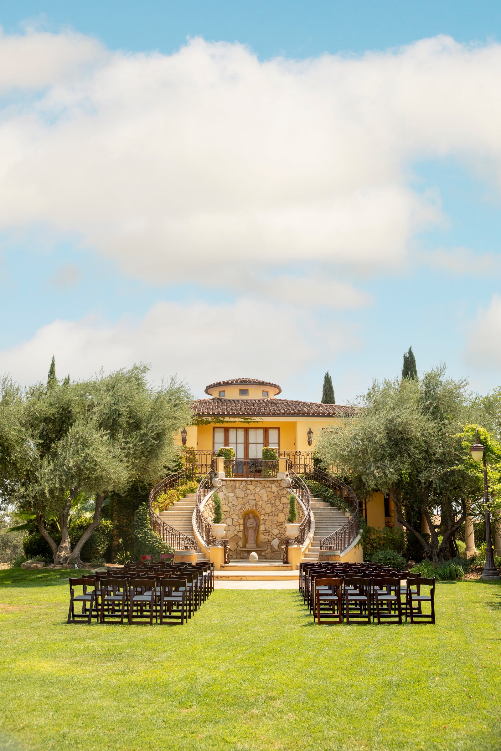 ceremony site at CaliPaso Winery